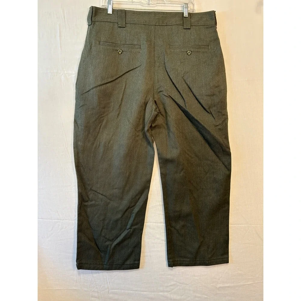 Cabelas Outdoor Gear Mens 38 100% Wool Pants Olive Green Hunting Trousers 2753